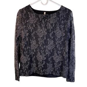 White Stag Black Blouse Size Large